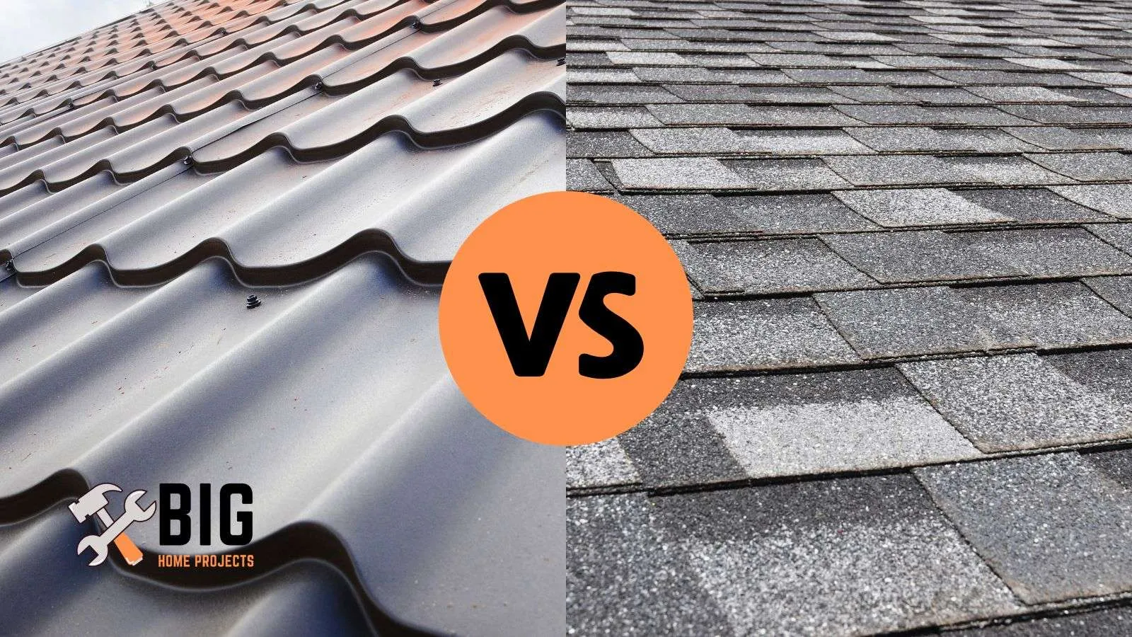 Metal roofs vs asphalt shingles - bighomeprojects.com
