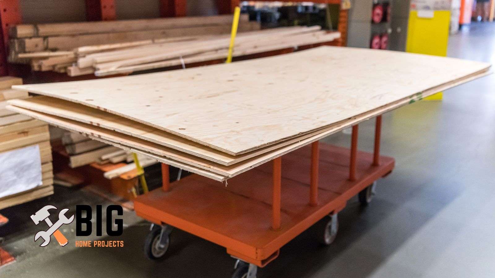 Pressure treated plywood for roofing at Home Depot - bighomeprojects.com