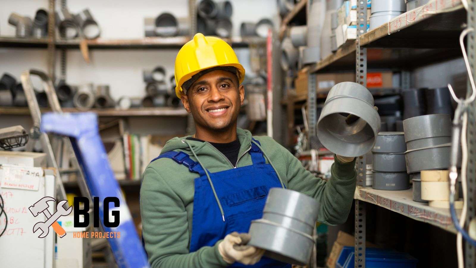 Plumber at a plumbing supply store - bighomeprojects.com