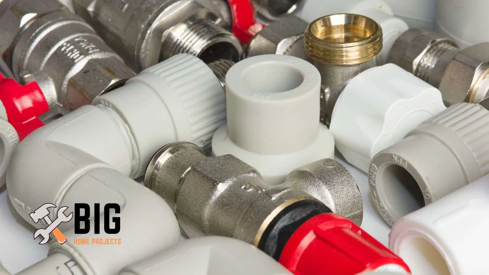 Group of plumbing fittings - bighomeprojects.com