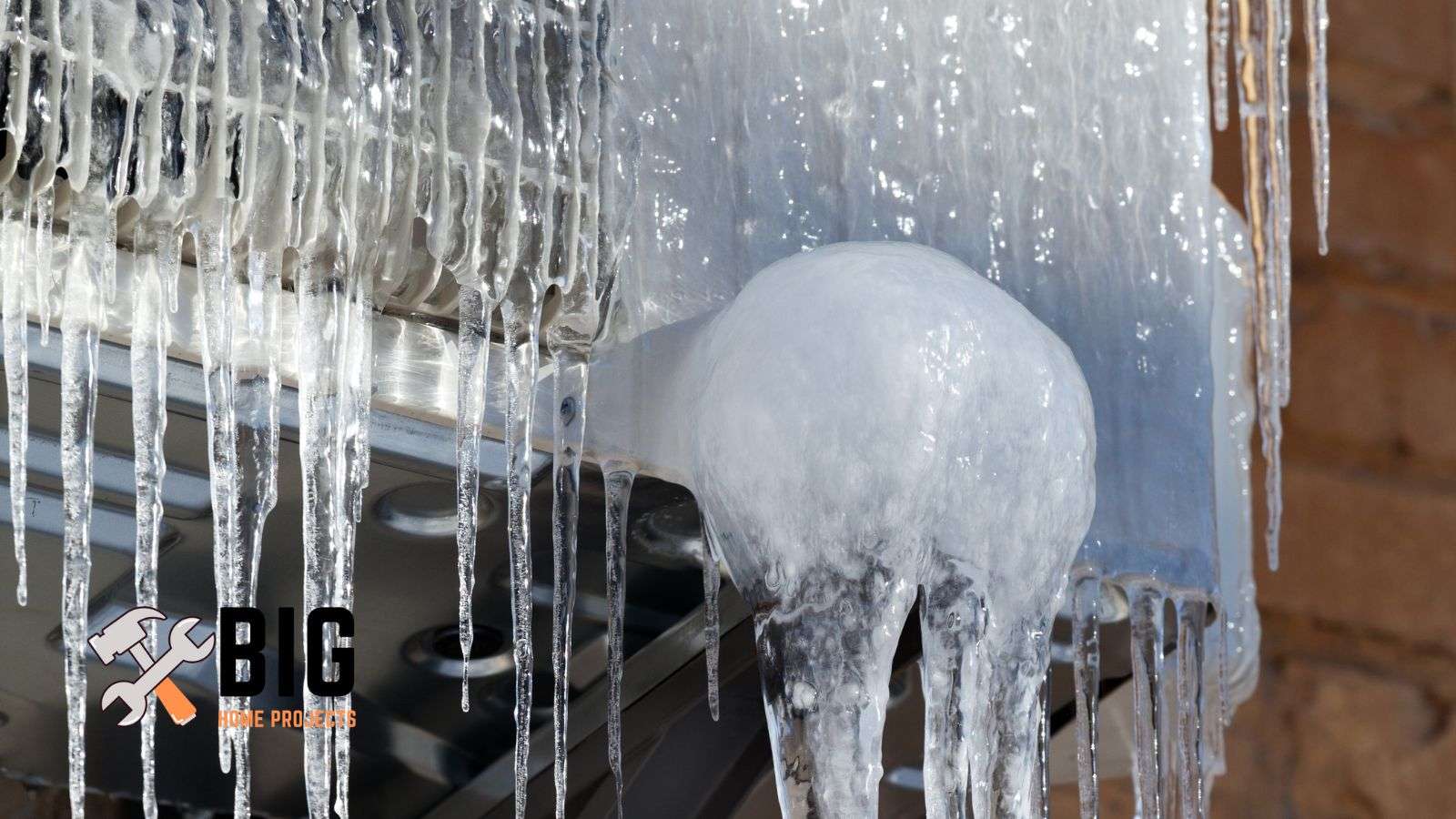 Ice on air conditioners - bighomeprojects.com