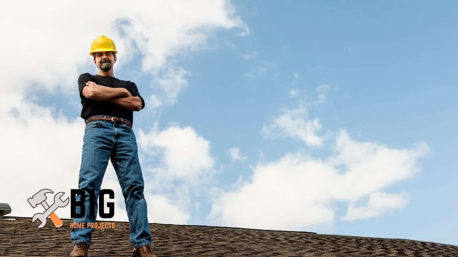 Plumber on the roof - bighomeprojects.com