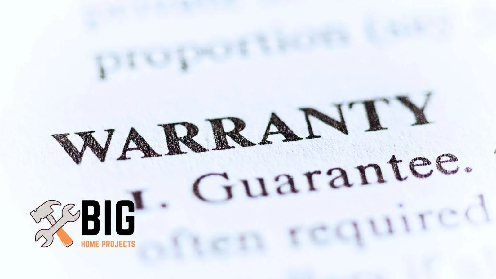 Warranty and guarantee differences for plumbers - bighomeprojects.com