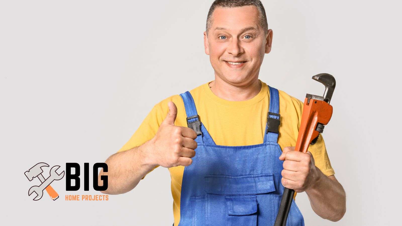 Plumber giving thumbs up - bighomeprojects.com