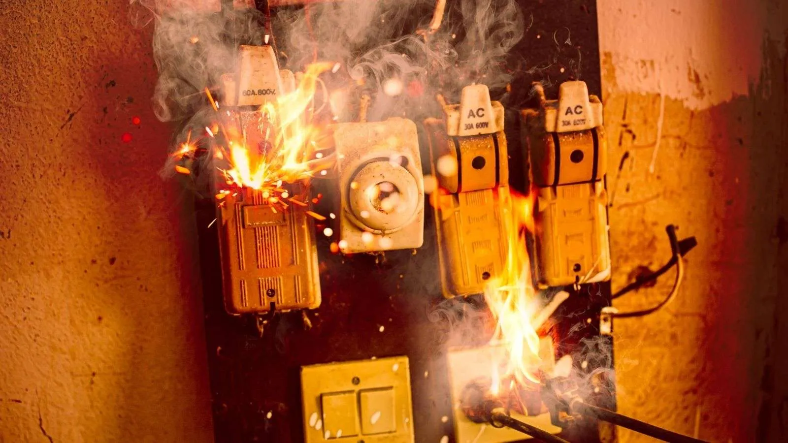 Circuit breaker burning - bighomeprojects.com