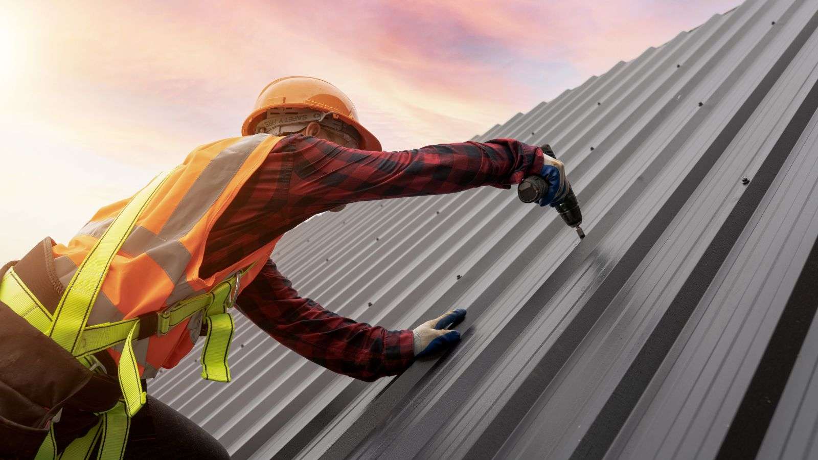Preparing metal roof for high winds - bighomeprojects.com