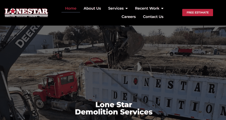 Lone Star Trucking and Excavation 768x407
