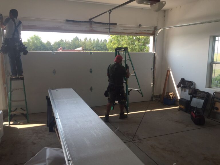 Garage Door Service Inc new garage door installation 768x576