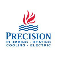Precision Plumbing Heating Cooling Electric logo